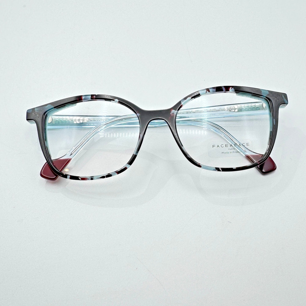 Face a Face Eyeglasses Frames Shift 2 0078 Tortoise Acajou Blue 53-17-140 New